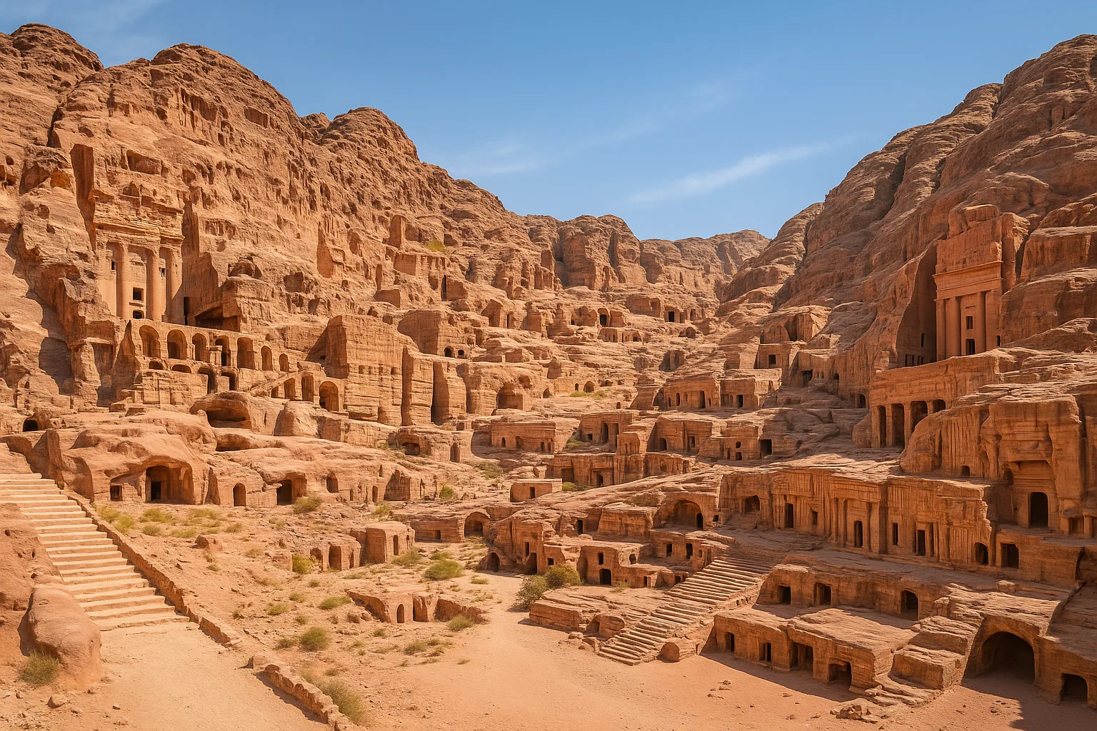 Petra – The Lost City Carved in Stone (Myths, Facts & Travel Tips) 3 Petra Ancient city preserved