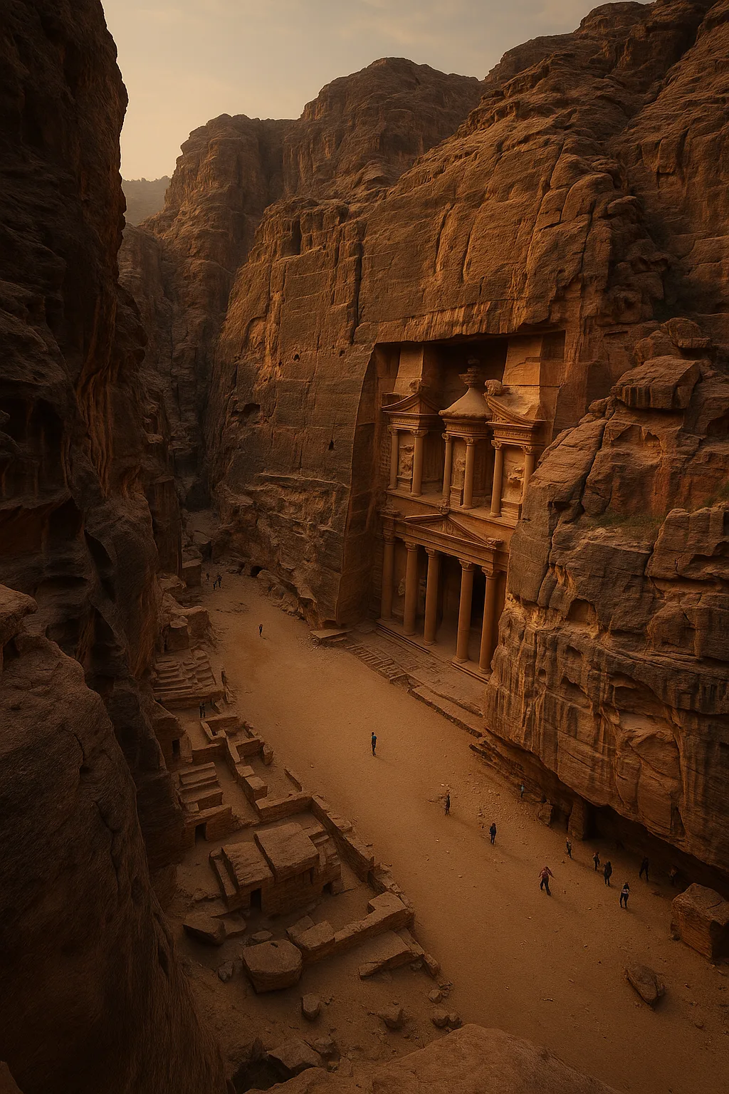 Petra Ancient city walk